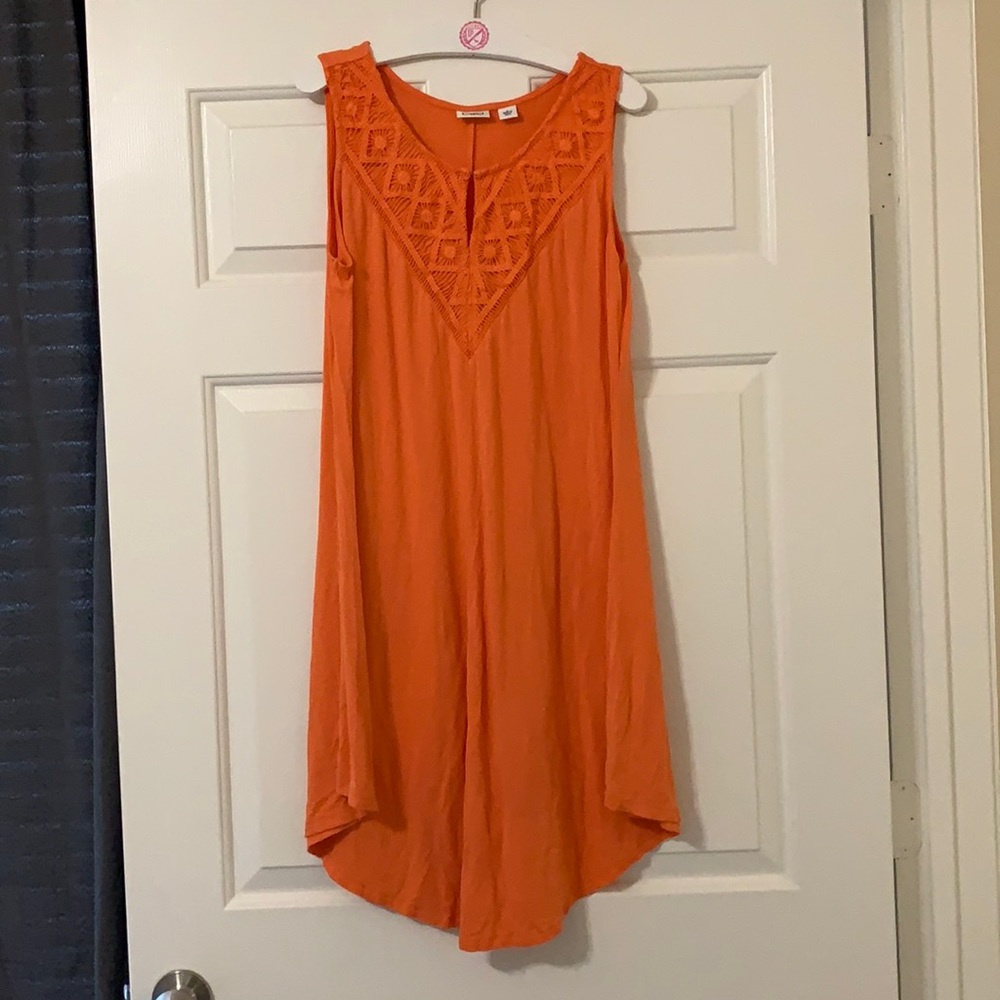 Casual style, asymmetrical dress